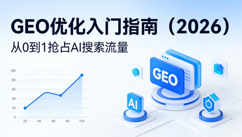 【最新】GEO优化入门指南（2026），从0到1抢占AI搜索流量-网创百晓生