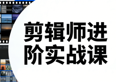 剪辑师进阶实战课(更新23年-25年)-网创百晓生