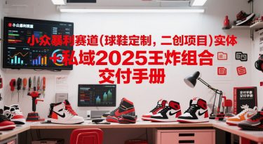 小众暴利赛道(球鞋定制，二创项目)实体+私域2025王炸组合 &nbsp;交付手册