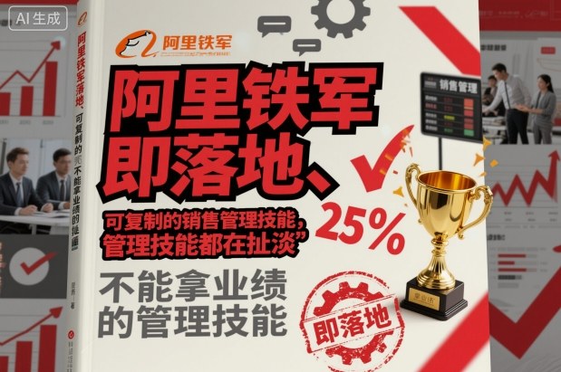 阿里铁军即落地、可复制的销售管理技能，不能拿业绩的管理技能都在扯淡-网创百晓生