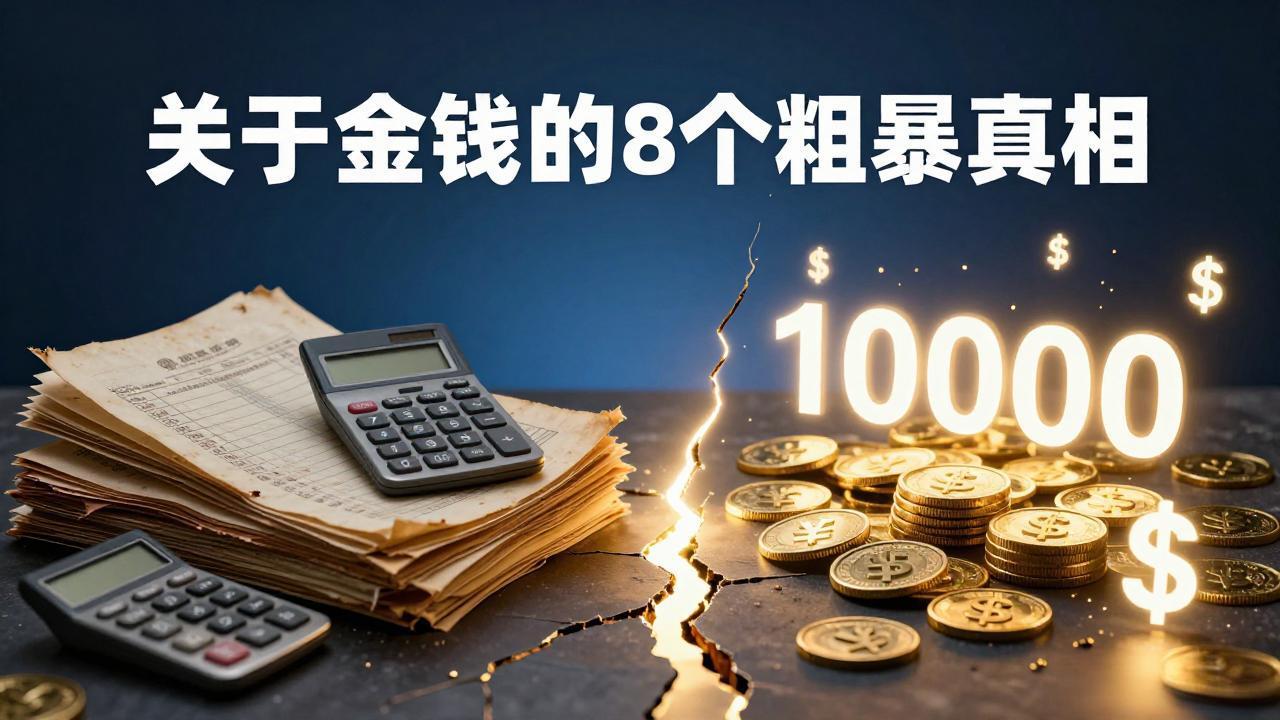 付费文章：关于金钱的 8 个粗暴真相，彻底重塑你的赚钱思维与财富认知-网创百晓生